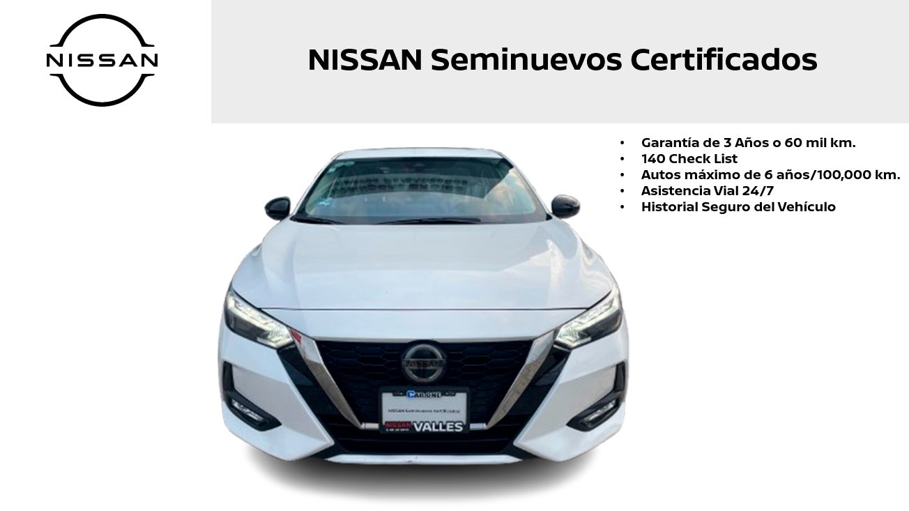 2023 Nissan SENTRA 4 PTS SR PLATINUM CVT AAC AUT ASTOS DEPORTIVOS BOSE PIEL NEGRA QC F LED RA-18