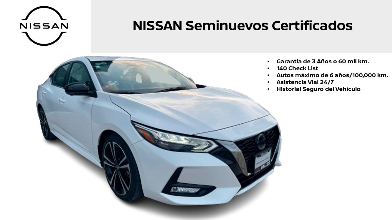 2023 Nissan SENTRA 4 PTS SR PLATINUM CVT AAC AUT ASTOS DEPORTIVOS BOSE PIEL NEGRA QC F LED RA-18