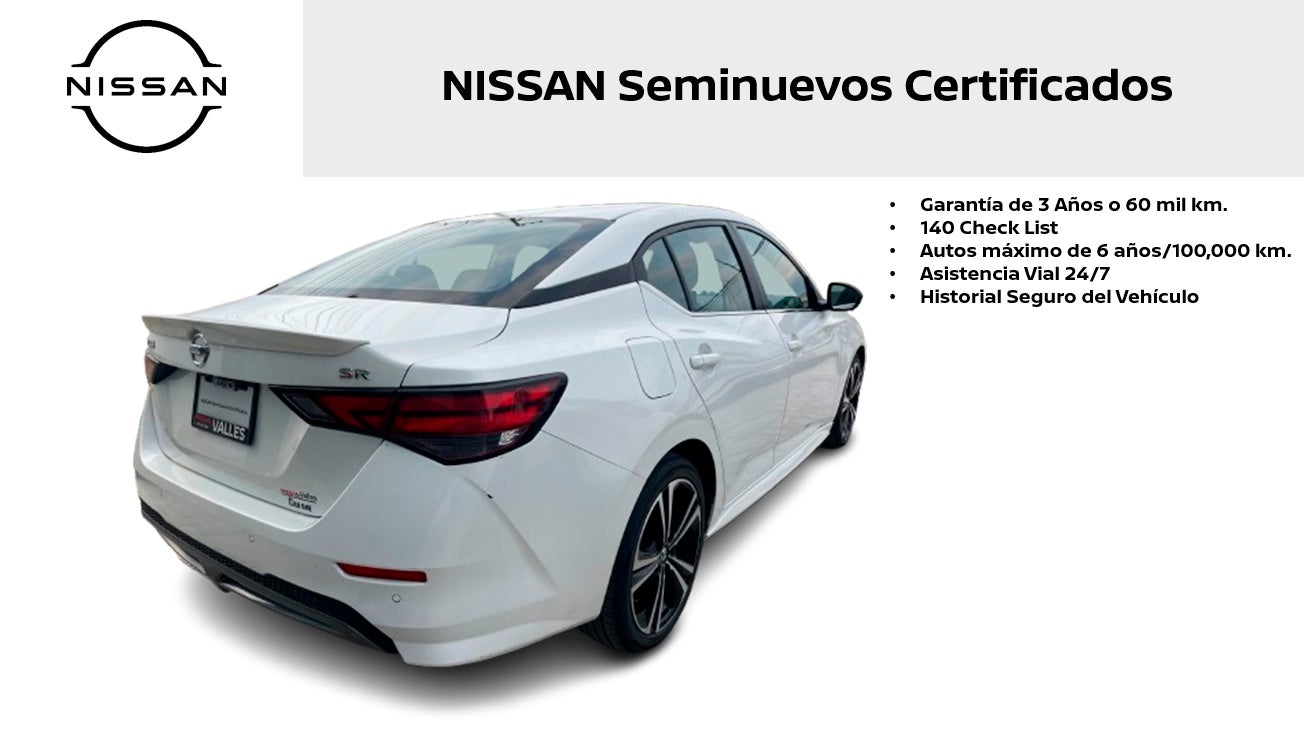 2023 Nissan SENTRA 4 PTS SR PLATINUM CVT AAC AUT ASTOS DEPORTIVOS BOSE PIEL NEGRA QC F LED RA-18