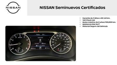 2023 Nissan SENTRA 4 PTS SR PLATINUM CVT AAC AUT ASTOS DEPORTIVOS BOSE PIEL NEGRA QC F LED RA-18