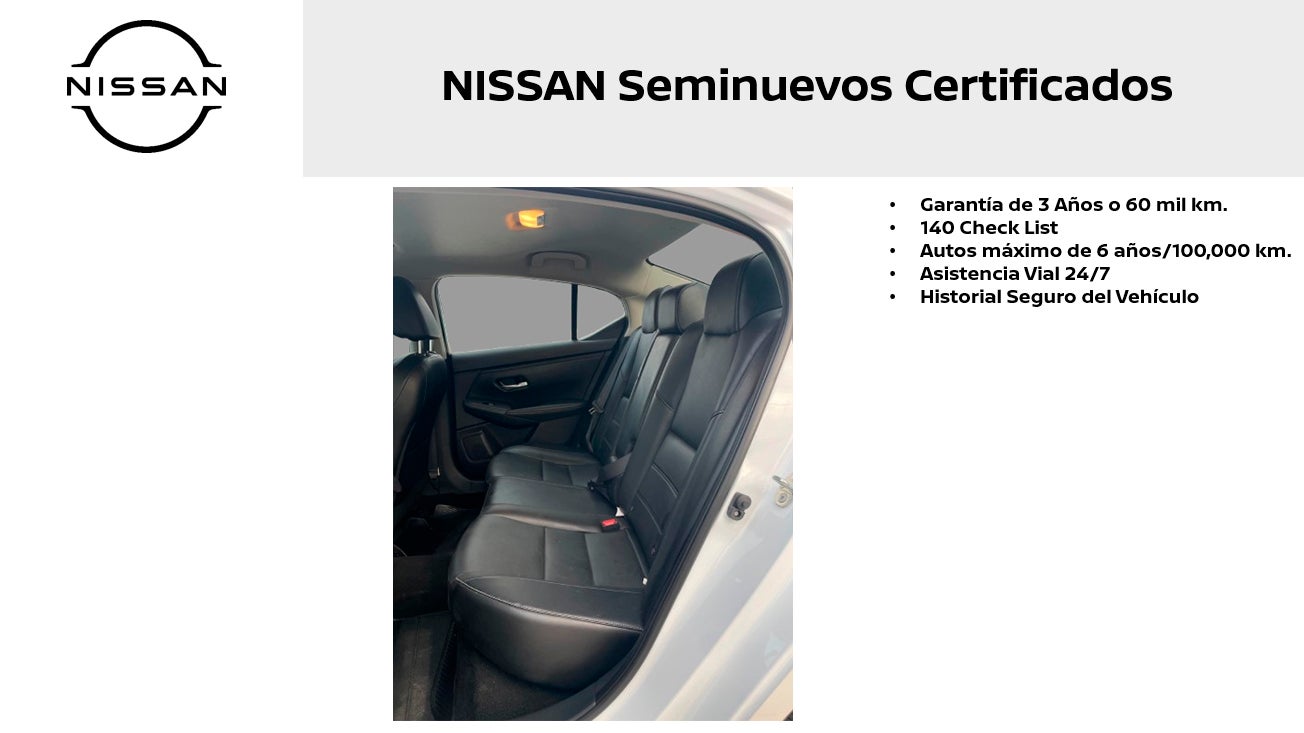 2023 Nissan SENTRA 4 PTS SR PLATINUM CVT AAC AUT ASTOS DEPORTIVOS BOSE PIEL NEGRA QC F LED RA-18