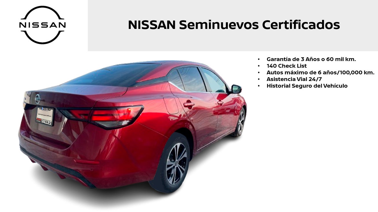 2023 Nissan SENTRA 4 PTS ADVANCE TM6 AAC F NIEBLA RA-16