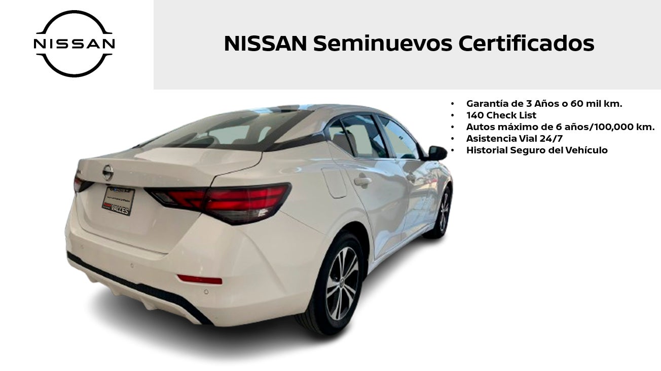 2023 Nissan SENTRA 4 PTS ADVANCE CVT AAC F NIEBLA RA-16