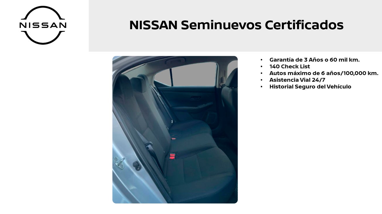 2025 Nissan SENTRA 4P SENSE L42.0 MAN