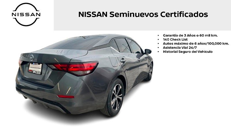 2023 Nissan SENTRA 4 PTS ADVANCE CVT AAC F NIEBLA RA-16