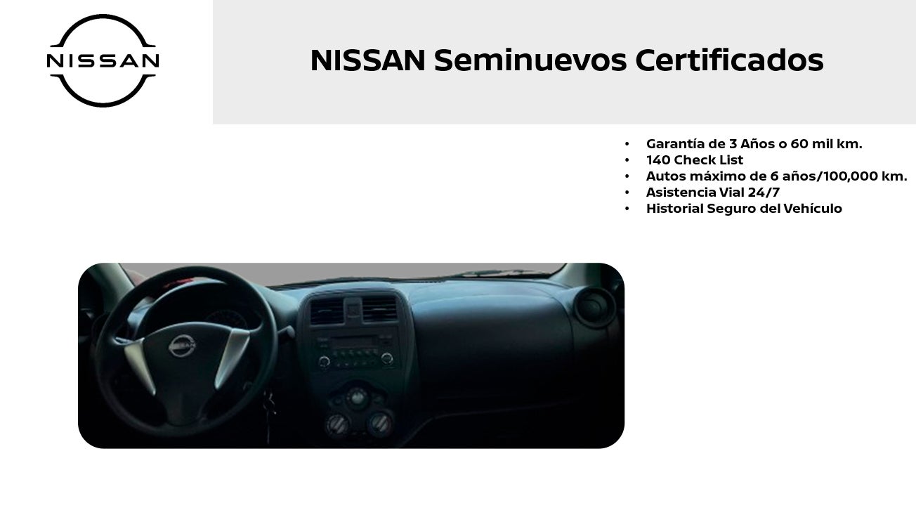 2025 Nissan V-DRIVE 4 PUERTAS TM AC AUDIO