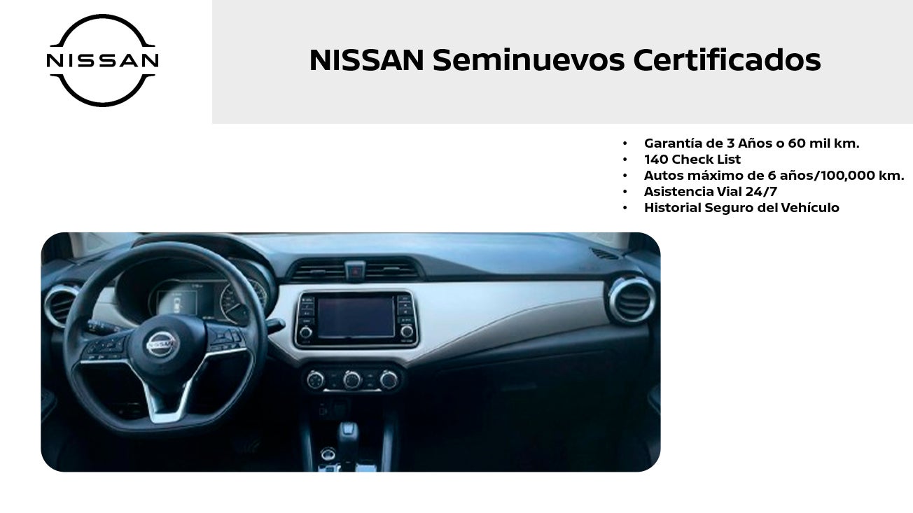 2022 Nissan VERSA 4 PTS ADVANCE CVT AAC VE F NIEBLA RA-16