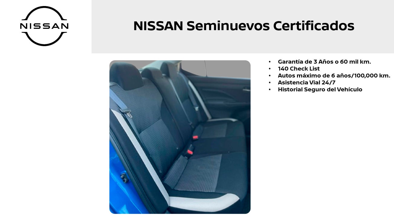 2022 Nissan VERSA 4 PTS ADVANCE CVT AAC VE F NIEBLA RA-16