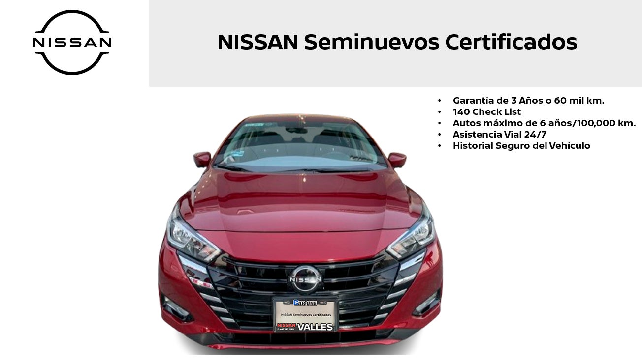 2023 Nissan VERSA 4P ADVANCE L41.6 AUT