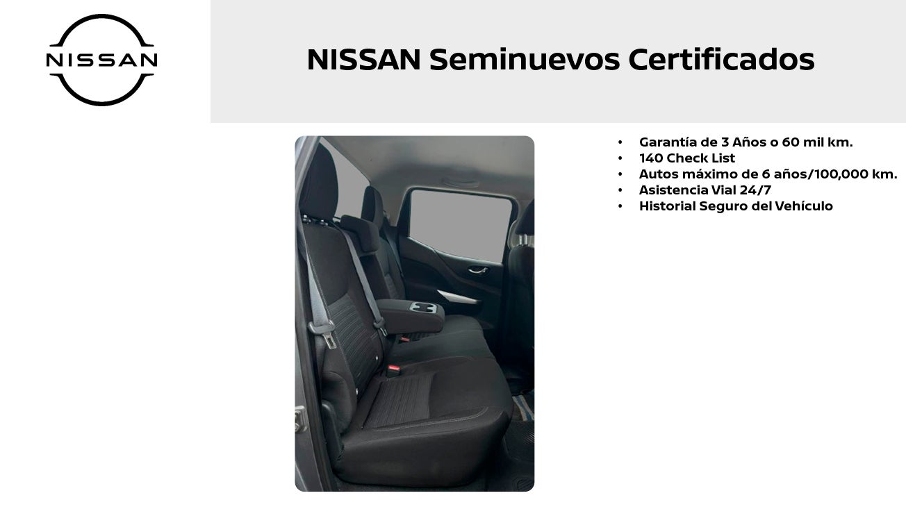 2023 Nissan NP300 FRONTIER 4 PTS LE L4 25L TA AAC VE ESTRIBOS RA-17