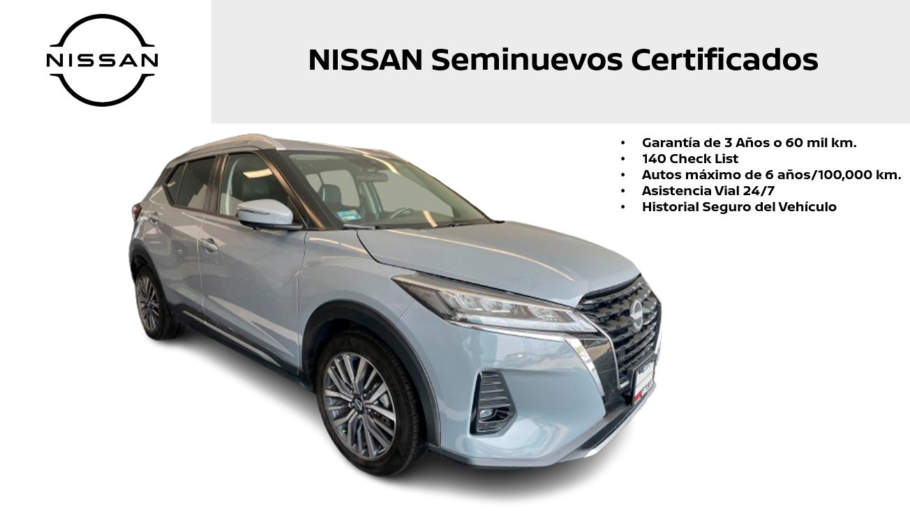 2023 Nissan KICKS 5 PTS PLATINUM 16L TA AAC AUT PIEL GPS RA-18