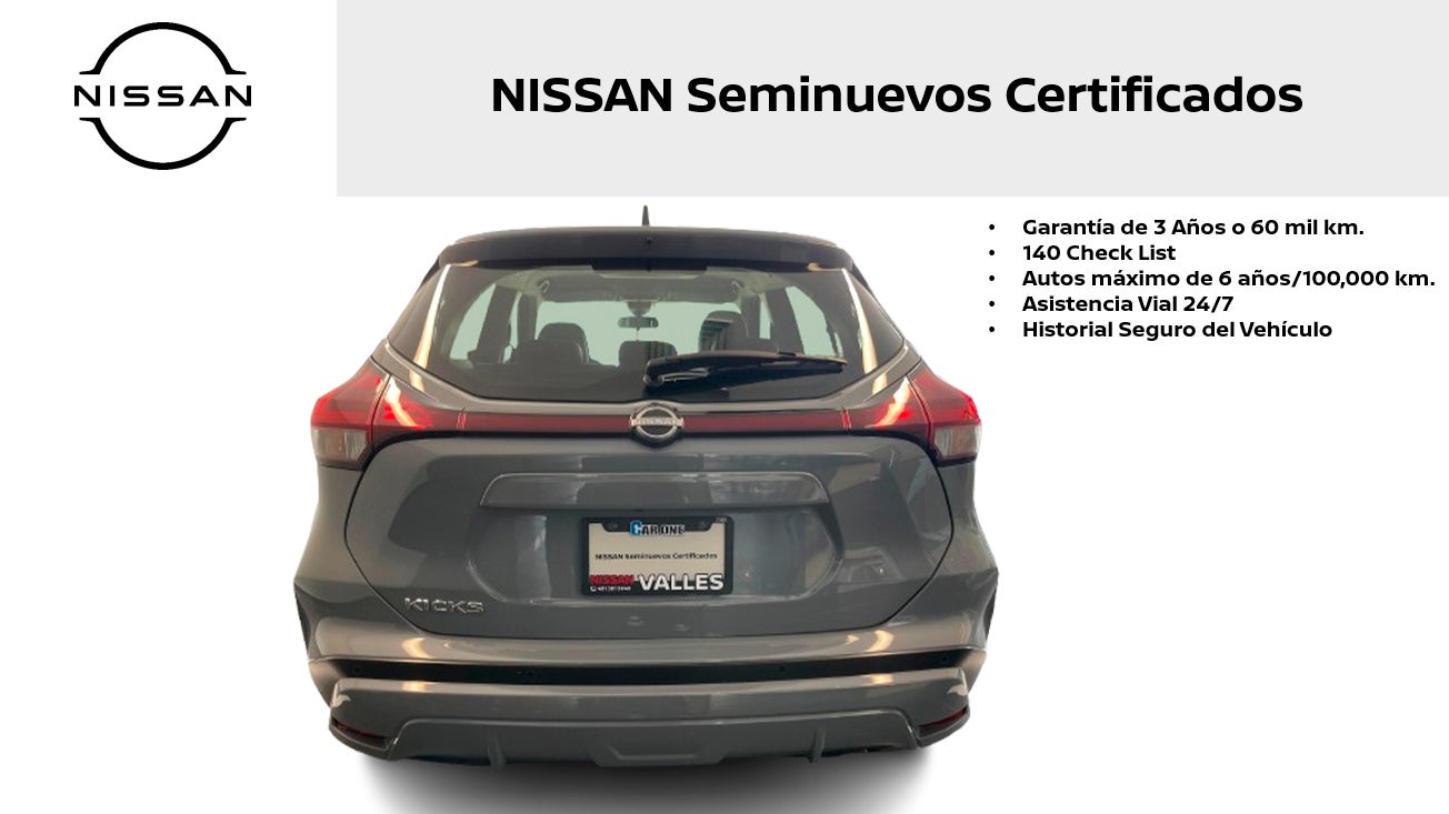 2023 Nissan KICKS 5 PTS PLATINUM 16L TA AAC AUT PIEL GPS RA-18