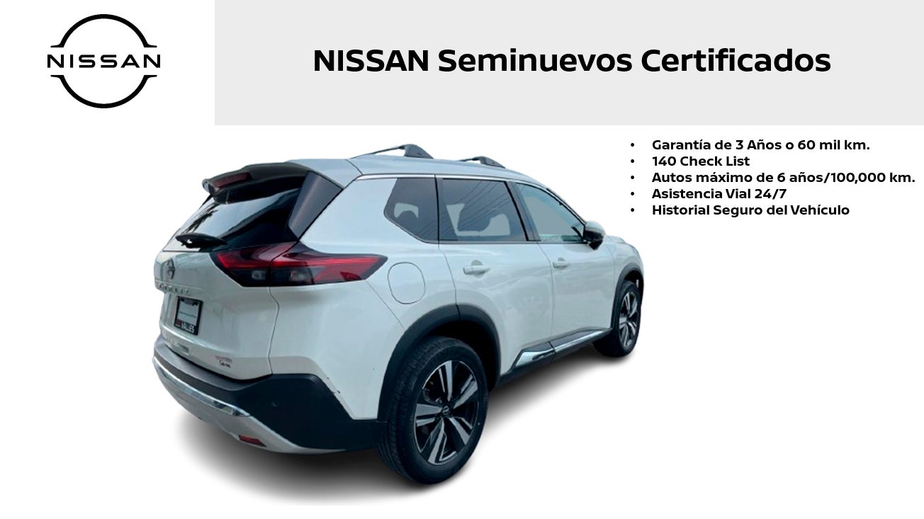 2023 Nissan X-TRAIL 5 PTS. PLATINUM TA PIEL QCP GPS 3 ROW RA-19