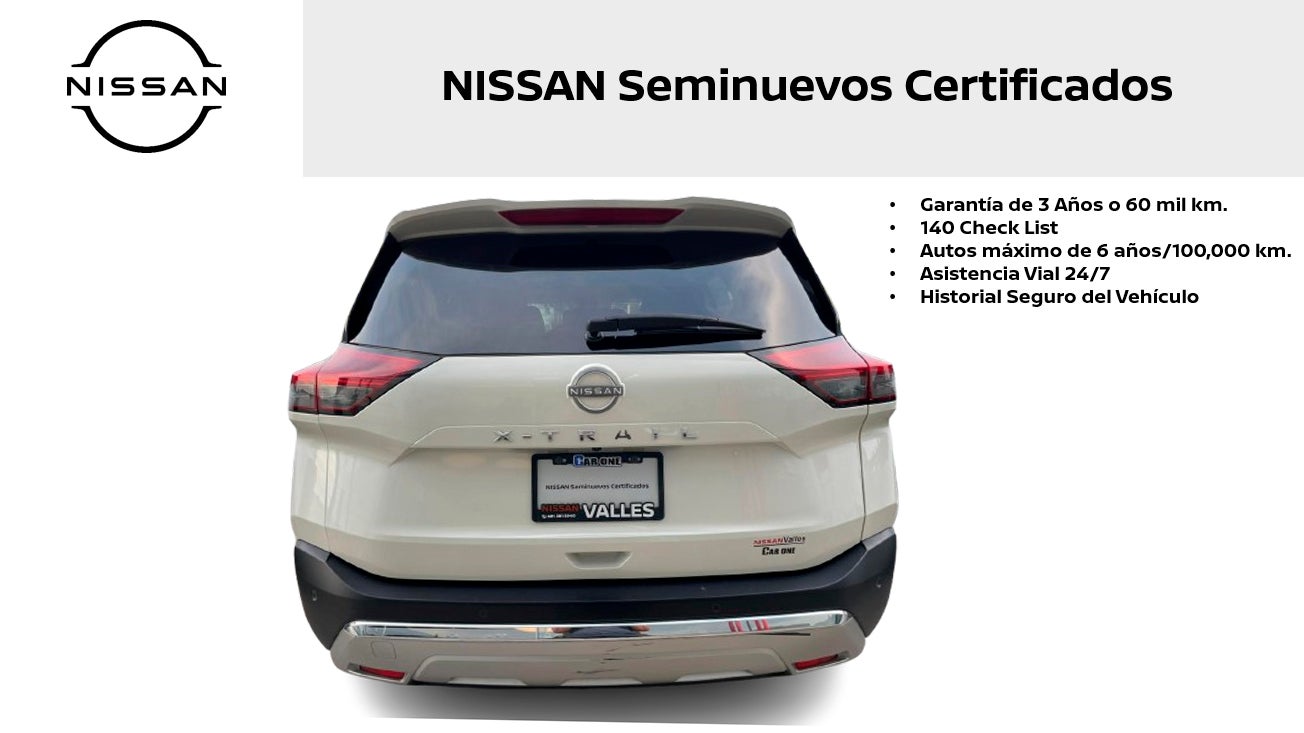 2023 Nissan X-TRAIL 5 PTS. PLATINUM TA PIEL QCP GPS 3 ROW RA-19