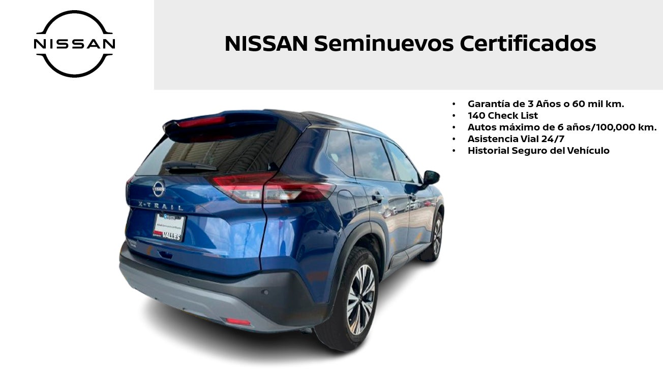 2023 Nissan X-TRAIL 5 PTS EXCLUSIVE CVT PIEL QCP GPS 5 PAS RA-19